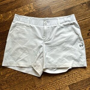Under Armour White Shorts